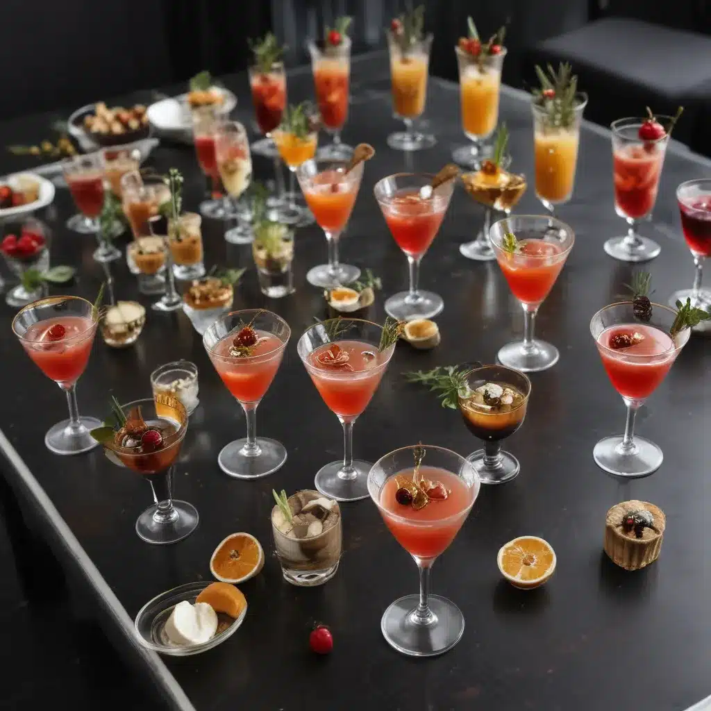 Elevating the Dining Experience with Cocktail-Infused Amuse-Bouches