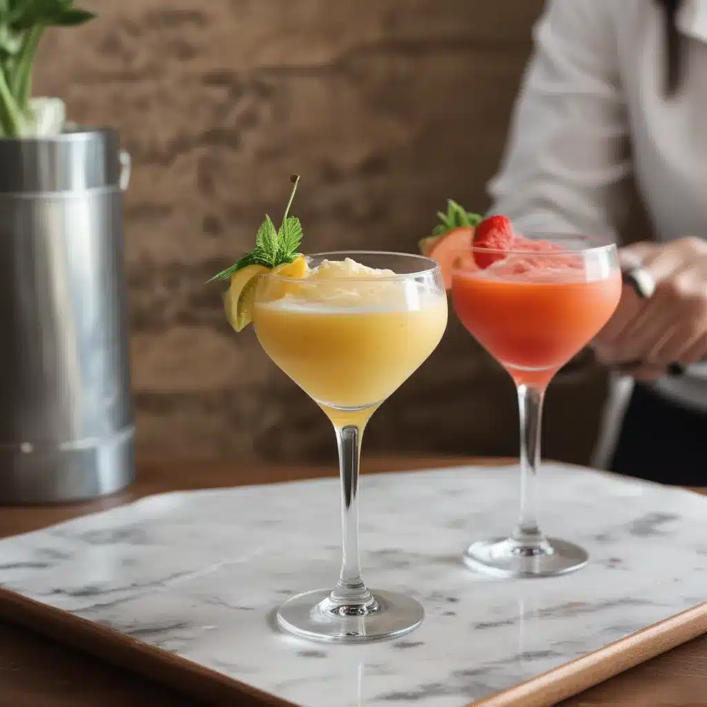 Enhancing the Bar Experience with Cocktail-Infused Sorbets