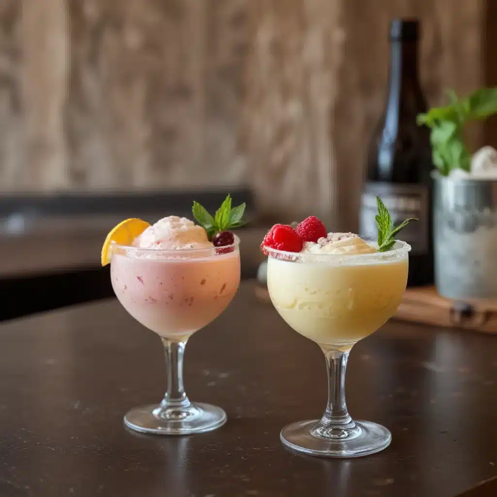 Enhancing the Bar Experience with Cocktail-Infused Sorbets and Granitas