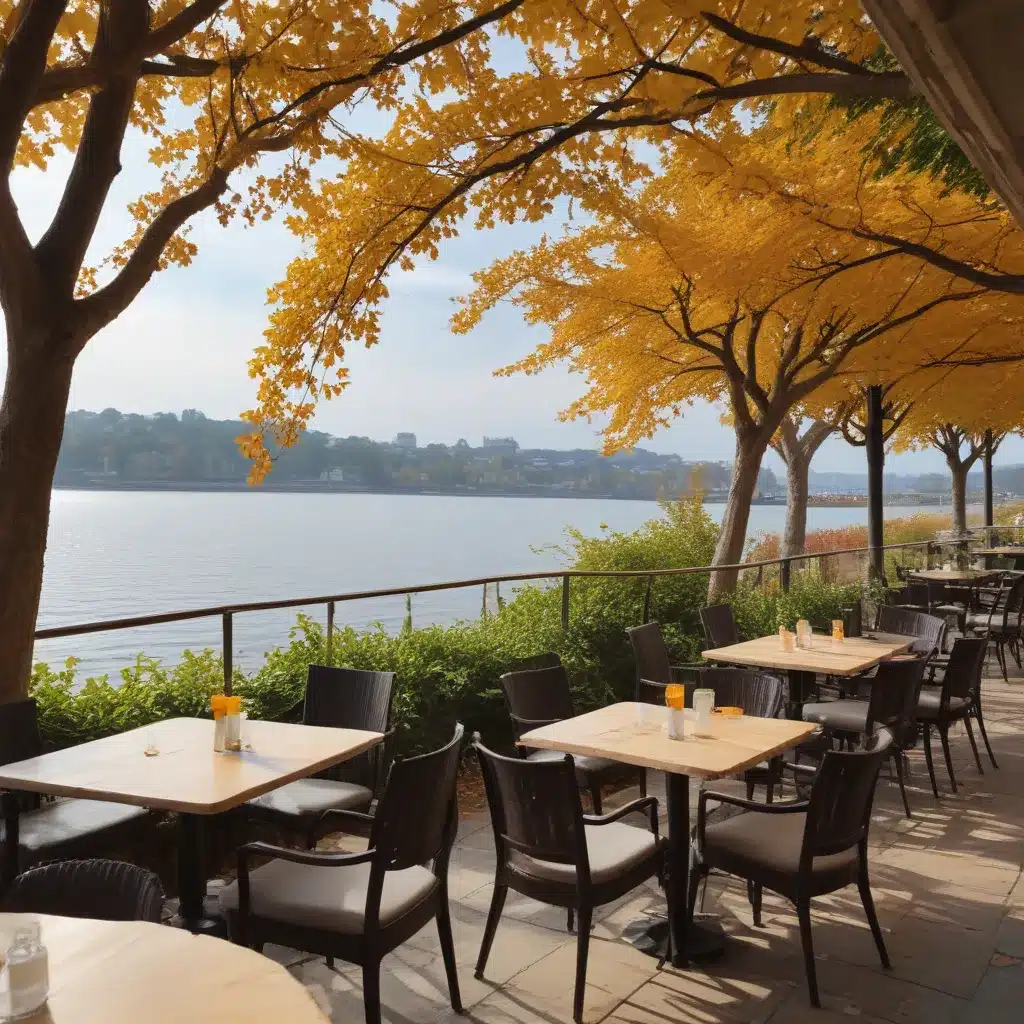 Highlighting the Changing Seasons: Scenic Waterfront Dining