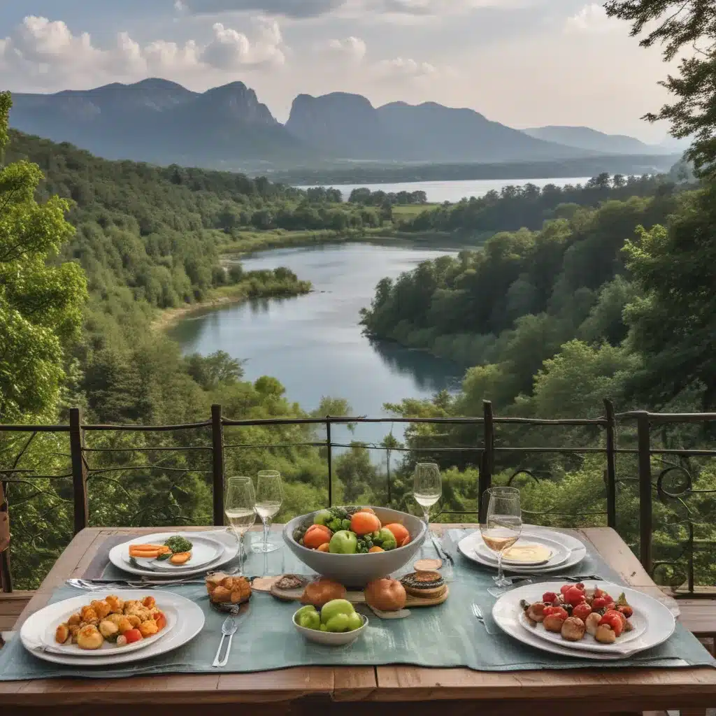 Scenic Serenity: Pairing Breathtaking Vistas with Culinary Perfection