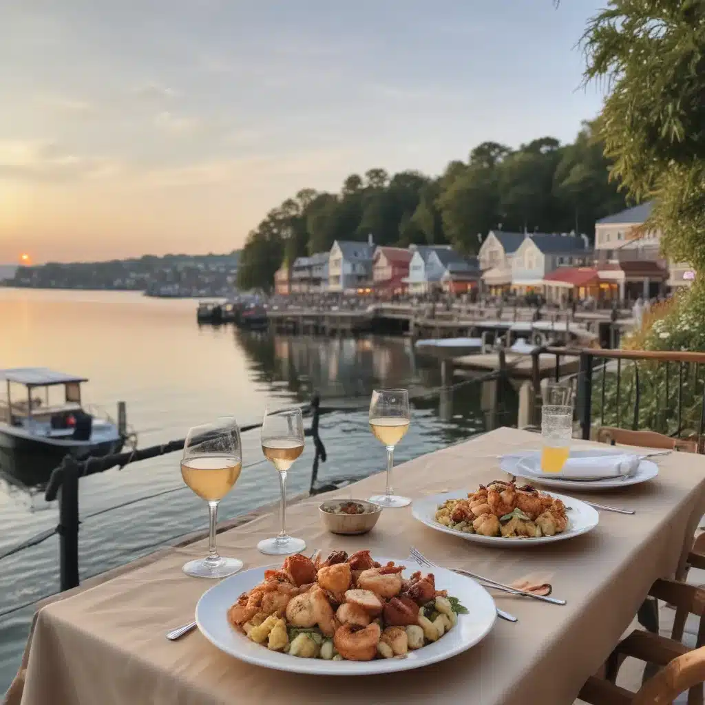 Scenic Sips & Savory Bites: Refined Waterfront Dining Experiences