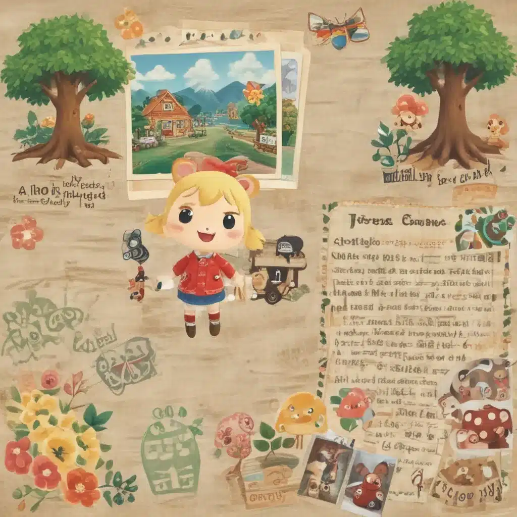 Scrapbooking Memories in Animal Crossing