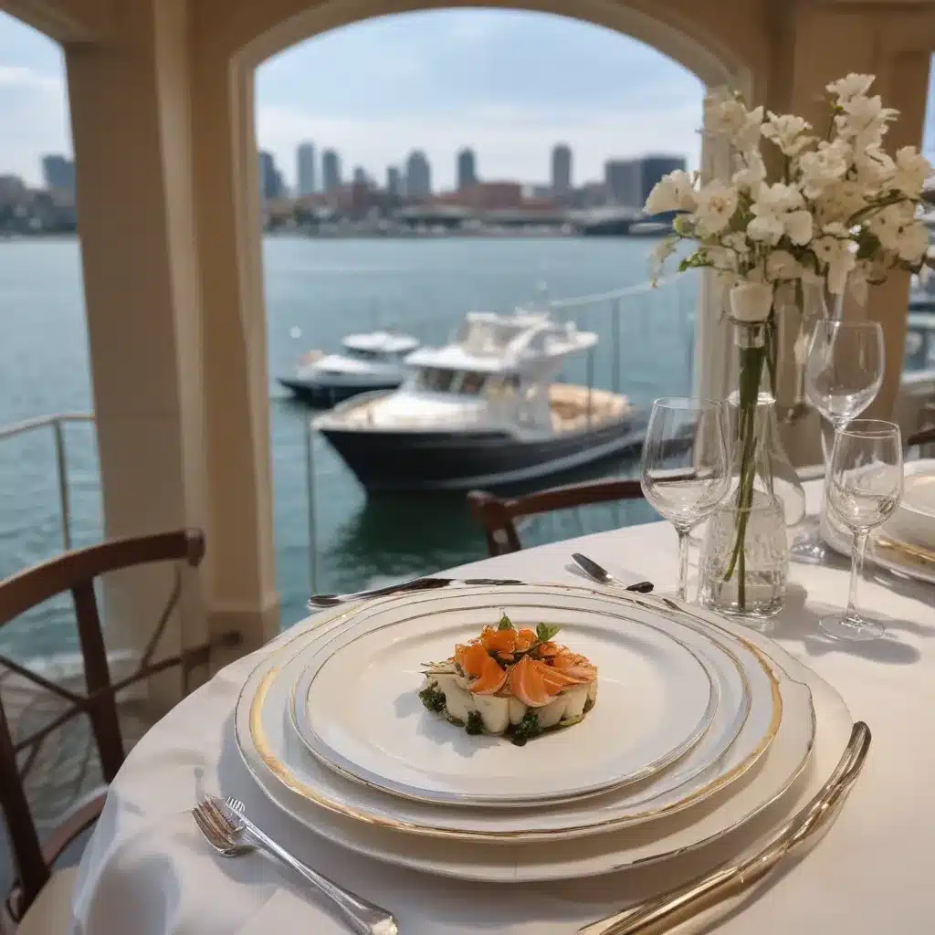 Waterfront Elegance Elevated: The Art of Plating on Display