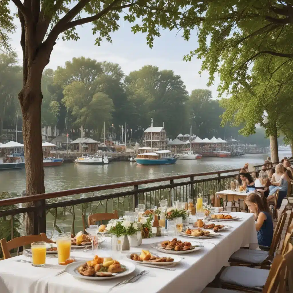 Waterfront Whimsy: Playful Interpretations of Riverside Dining Traditions