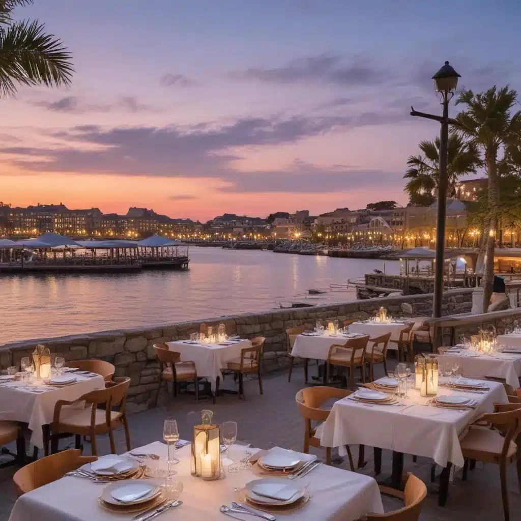 Waterfront Wonders: Refined Dining Experiences Showcasing Scenic Vistas